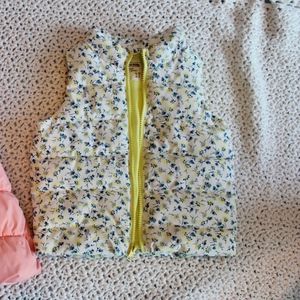 Genuine Kids flower puffer vest